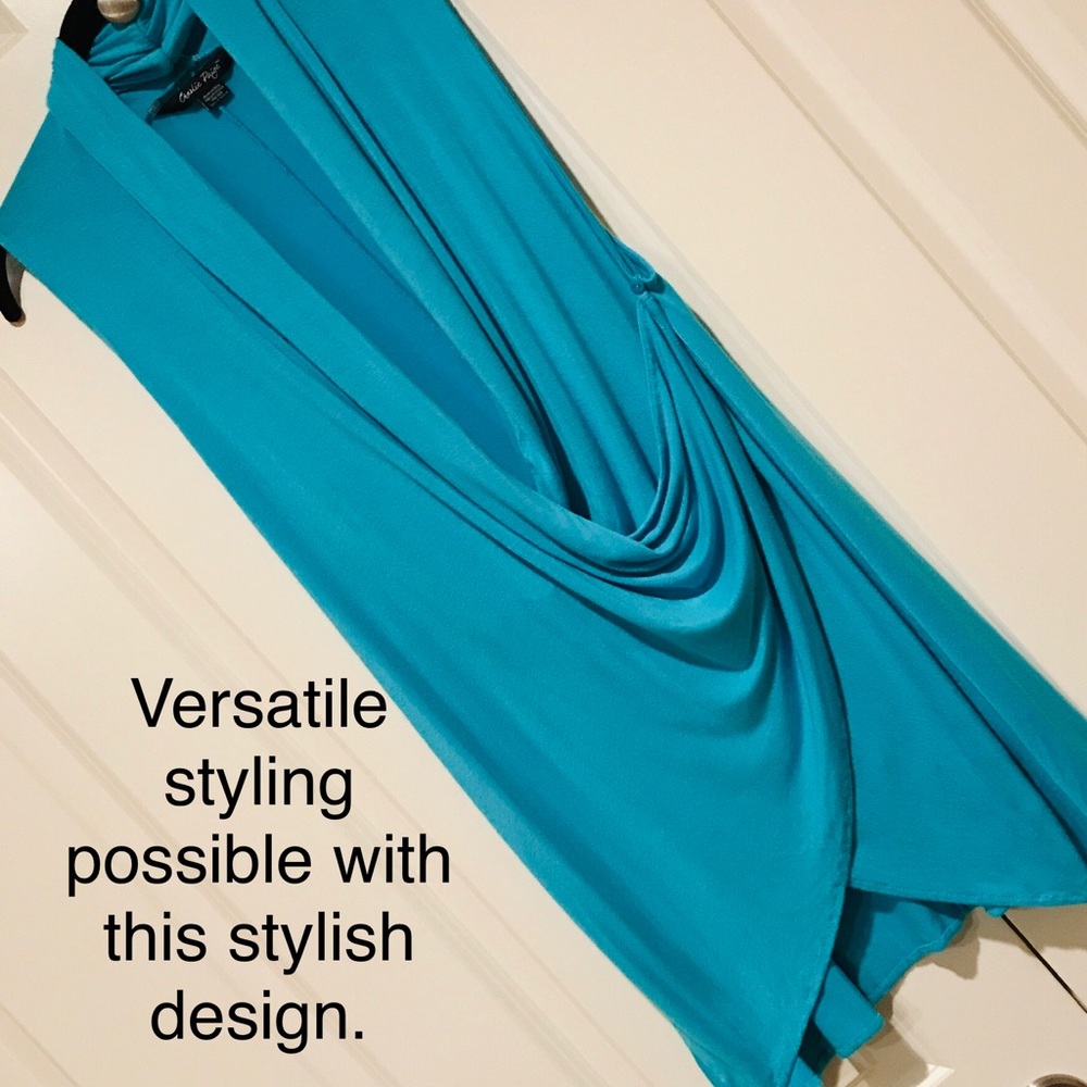 NWOT Swimsuit Coverup, One Size, Teal colored